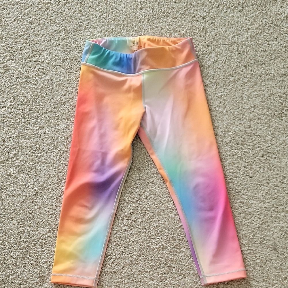 Athleta Girl “Love Proudly” Chit Chat Capri